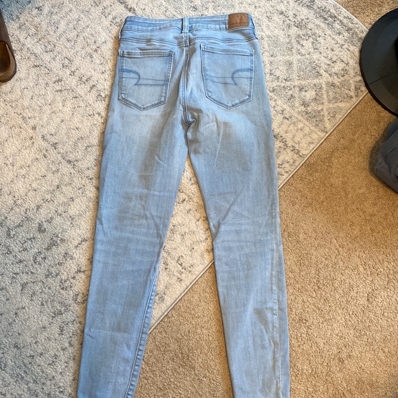 AMERICAN EAGLE hi rise jeggings size 4 - Picture 2 of 5